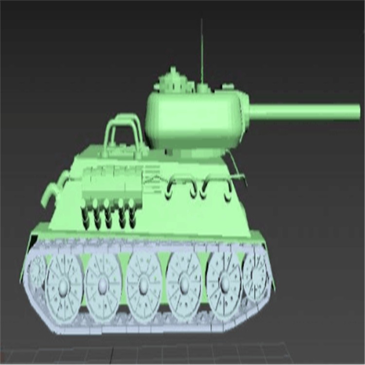灵川充气军用坦克模型